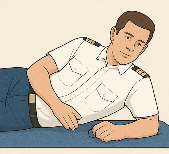 Side lying external rotation