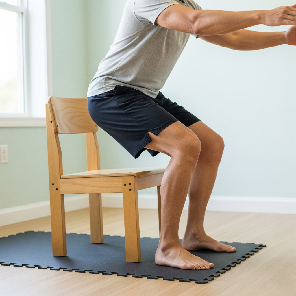 تمرين جلوس ووقوف